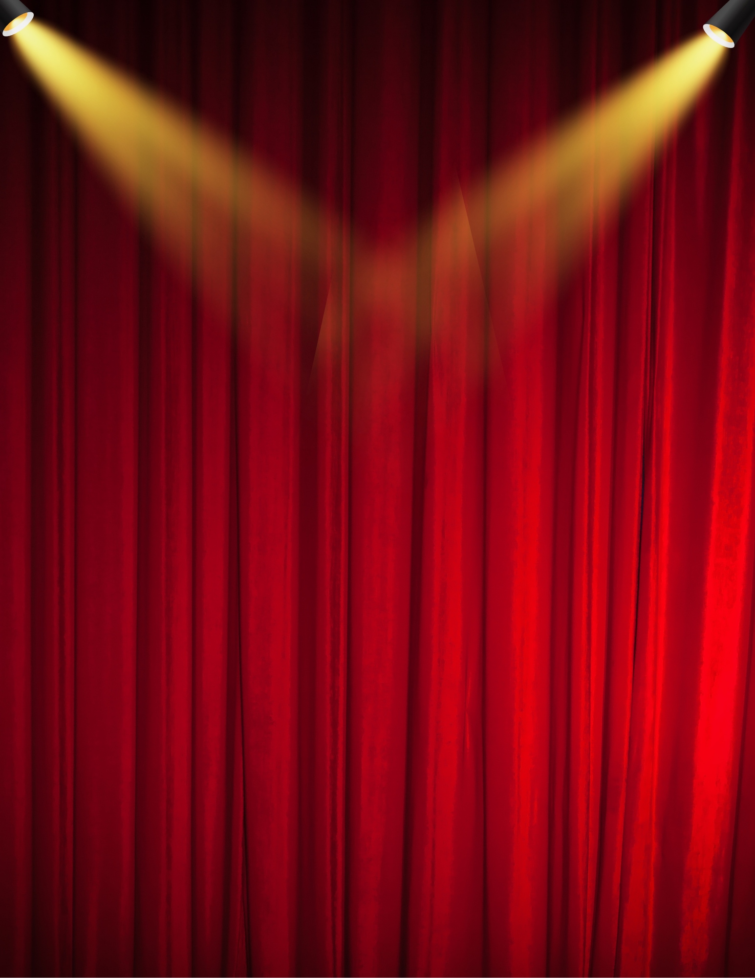 Stage curtains background